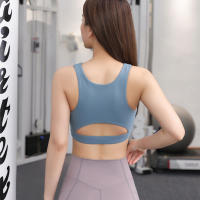 Sujetador De Deporte Para Mujer Fitness Impacto Alto Shockproof Push up Hollow Sexy Top De Yoga Workout Ropa Deportiva - details 9