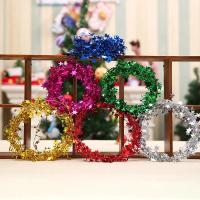 Guirnalda De Hierro Para Navidad Estrella Dorada Y Plateada Decoración De Árbol De Navidad DIY Para Fiestas Navideñas Y Año Nuevo Decoración Del Hogar - details 11