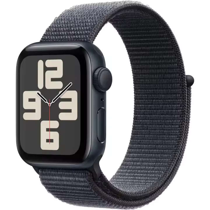 Apple Watch SE 2024 GPS 40 mm CA Midnight Correa deportiva de aluminio con tinta - 1