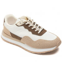 Zapatillas deportivas mujer blancas combinadas, Sneakers Casuales Mujer, Zapatillas Blancas Multicolor - details 5