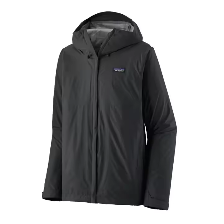 Cazadora Negra Patagonia Torrentshell 3L Rain Jacket Black Impermeable y Transpirable - 1