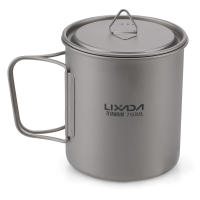Taza De Camping De Titanio Portátil Con Mano Doblada Adecuada Para Picnic Tamaño 300ml / 350ml / 450ml / 550ml / 650ml / 750ml - details 31