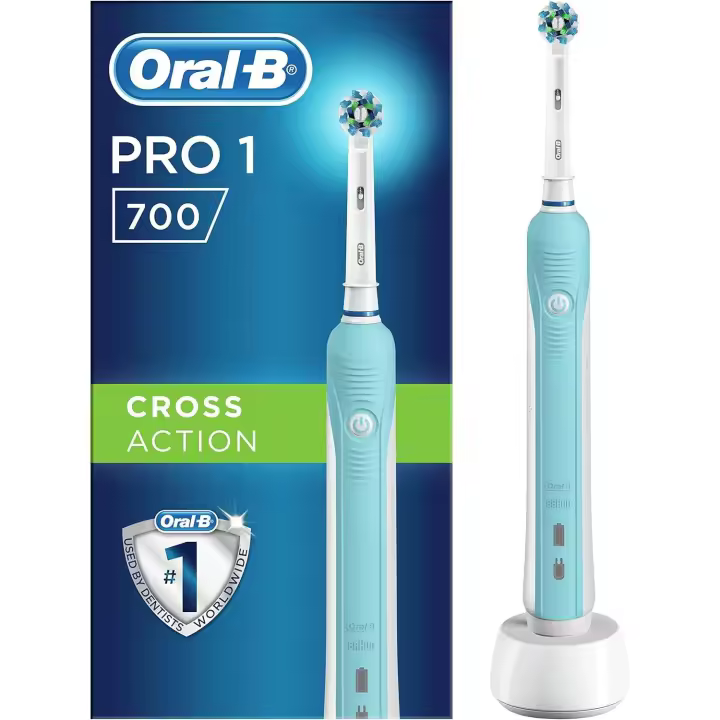 Oral-b Pro 1 700 Cepillo Eléctrico Recargable Con Tecnología de Braun, 1 Cabezal de Recambio - 1
