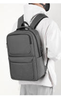 Mochila de negocios de alta gama para hombre, mochila de viaje multifunción de gran capacidad para computadora, bolso de viaje diario - details 21