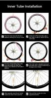 Tubo Interno De Bicicleta RideNow 36g Ultraligero TPU Para Carretera 700x18-28 Con Set De Reparación Válvula Francesa Longitud 45/65/85mm - details 11