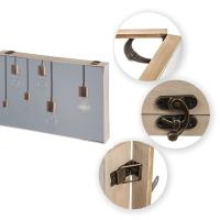Dcasa - Tapa contador de luz o cubrecontador electricos de madera lamparas de 46x6x32 cm - details 0
