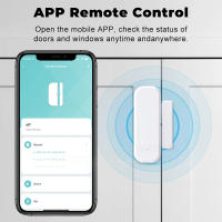 Sensor Inteligente De Puerta Y Ventana Tuya WiFi Para Seguridad Doméstica Compatible Con Alexa Y Google Home Alarme De Detectores De Apertura Y Cierre - details 5