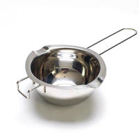 2 Pcs Pote De Cera Para Velas 400ml Con Manija Larga Acero Inoxidable Fundidor Para Derretir Cera De Velas Y Agua - details 9