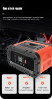 Cargador De Batería Automático Completo 10A/6A/5A 12V/24V Para Coche Y Motocicleta Nivel 7 Carga Pulso Reparación Para AGM GEL WET - details 4