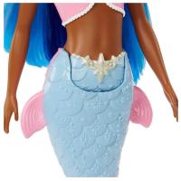 Muñeca Barbie sirena pelo azul y top rosa 30 centímetros muñeca Mattel - details 2