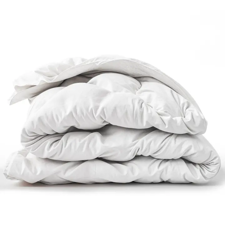 The White Stone Eredón de Invierno 400 g Reparador de Guata Suave y Cálido Eredón Acolchado de Microfibra Hipoalergénica Blanca Eredón para Cama - 1