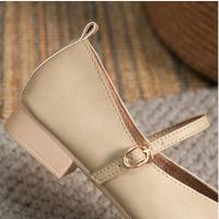 Zapatos Planos De Verano Para Mujer Con Tobillera Y Cierre De Hebilla En Microfibra De Color Oro Y Verde Estampado Texturizado De Tamaño Grande 34-43 Zapatos Elegantes Y Casuales - details 8