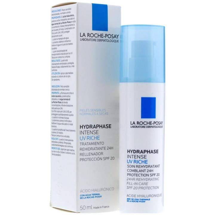 La Roche-Posay Hydraphase Intense Uv Rica Spf20+ 50Ml — oferta en Miravia
