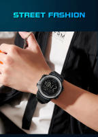 Reloj Deportivo De Lujo SANDA Para Hombre Estilo G Muestra Militar Impermeable Con Pantalla LED Digital Reloj Hombre Con Alarmas Calendario Y Cronógrafo - details 31