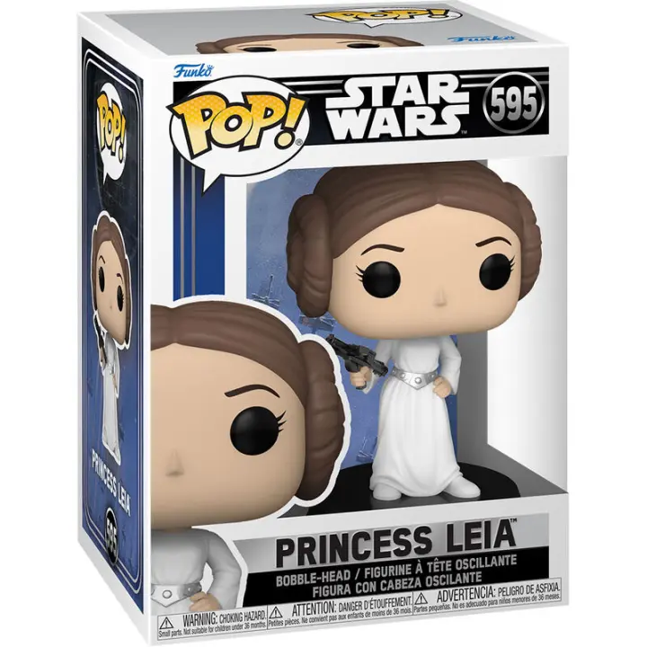 Figura Pop Star Wars Princes Leia-Figura de Vinilo Coleccionable - Idea de Regalo- Mercancia Oficial - Juguetes para Niños y Adultos - Movies Fans - Muñeco para Coleccionistas y Exposición - 1