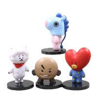 Set De 7 Figuras Interactivas BT21 Kawaii Decoraciones Funcionales Para Niñas Regalo De Fiestas Creativo Y Enganchador - details 3