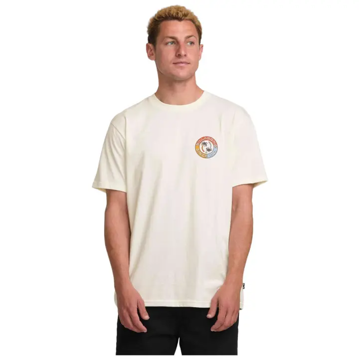 Camiseta de Manga Corta Billabong Tropical Pets Premium para hombre en color blanco - 1
