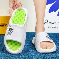 Nuevos Pantuflas De Masaje Para Hombre Material EVA Sensación Suave Para El Pie Sandalias Casuales De Playa Plataforma Bajo Suporte - details 19