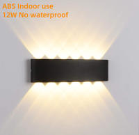 Lámpara De Pared LED Moderna Para Interior Y Exterior Luz Blanca Versátil Para Sala De Estar Corredor Dormitorio Decoración - details 4