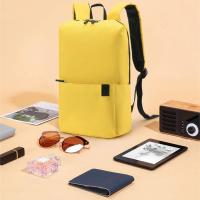 Mochila Pequeña De Color Sólido Impermeable Y De Gran Capacidad Para Viajes Y Escuela Mochila Casual Para Adolescentes Con Capacidad Grande Para Libros Y Utensilios Escolares - details 12