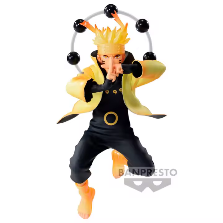 Figura Naruto Uzumaki Vibration Stars Naruto Shippuden 14cmFigura  Coleccionable - Idea de Regalo- Mercancia Oficial - Juguetes para Niños y Adultos - Movies Fans - Muñeco para Coleccionistas y Exposición - 1