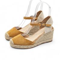 Calzados Soraia, Sandalia de Antelina y Plataforma de Yute, Espardeñas de Cuña, para Mujer. - details 39