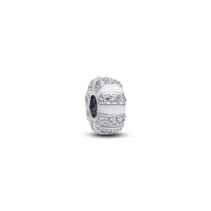 793785C01 - Charm Clip Pandora Gemas y Esmalte – Plata de Ley 793785C01 PANDORA Raíz Novedades Joyas de Plata Joyas Pandora MUJER inicio Charm Pandora Mujer Pandora Original - 1