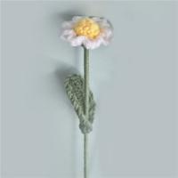 DIY Bouquet De Flores Tejidas Rosa Y Girasol Flores Artificiales Para Decoración Del Hogar En Acetato Uso En Aniversarios Bodas Y Más - details 5