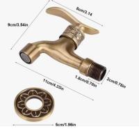 Grifo de LatónAntiguo para Lavadería y Baño - details 2