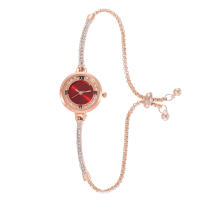 Reloj De Pulsera Circular Minimalista Para Mujer Con Cristal De Diamante Ultrafino Y Estilo Elegante Montre Femme - details 11