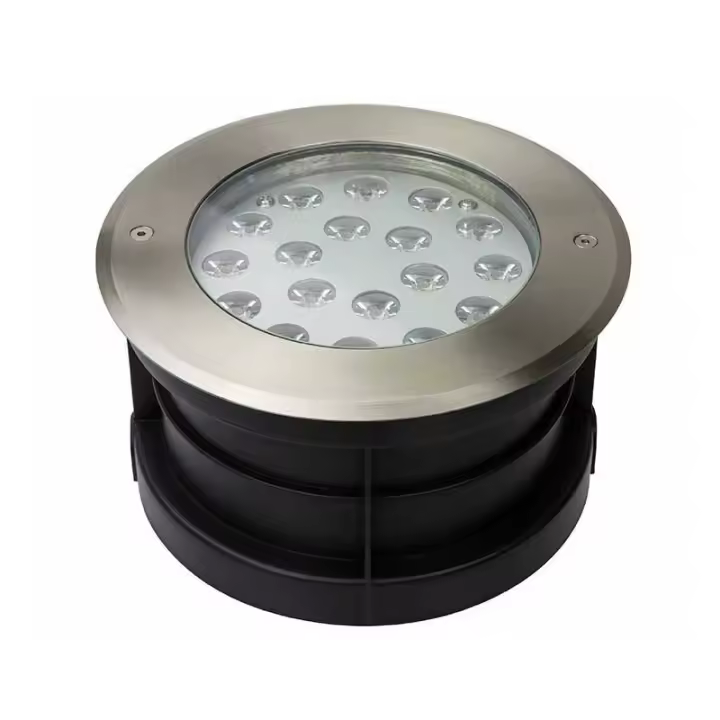 Barcelona LED Foco LED Empotrable en suelo 18W 12V-DC IP67 Blanco cálido 3000K - 1