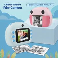 Cámara doble Polaroid de alta definición para niños, cámara de impresión de papel térmico, cámara imprimible para niños, temporizador continuo, cámara digital, Regalo para niños - details 3
