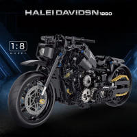 Bloques De Construcción De Motocicleta Clásica Técnica 1:8 Para Niños Y Adultos Juguetes Educativos Regalo Para Amantes Del Modelismo - details 0