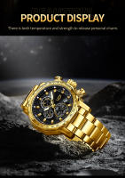 Reloj De Pulsera De Cuarzo LIGE Para Hombre Estilo Militar Deportivo Y Negocio Acero Inoxidable Resistente Al Agua Grande Y Lujo Con Manos Luminosas Y Fecha Automática - details 11