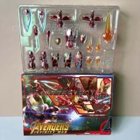Figura De Acción the Avengers Infinity War Iron Man MK50 Con Accesorios De Arma MK85 Regalo Para Amigos Modelo De Juguetes Unisex - details 1