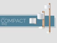 Novolux Lighting- Aplique de pared- Compact, uso interior, color madera haya, blanco, E27,Ø45, 40W, IP20, madera, interior - details 0
