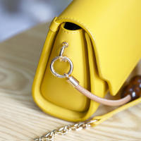 5pcs Hebilla De Primavera Para Llavero Anillo KC Color Dorado Abreable Gancho De Carabiner Redondo Bisagra De Metal Aleación De Zinc - details 1