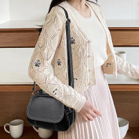 Bolso De Hombro Para Mujer Lujo Con Doble Cremallera Cuero PU Suave Bolso Cruzado Con Teléfono Monedero Clutch De Moda Estilo Mariposa - details 4