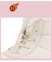 Botas De Nieve Para Mujer 2024 Calzado De Montaña Exterior Botas De Invierno Con Pelo De Piel Hasta La Rodilla Botas De Invierno Para Mujer - details 9