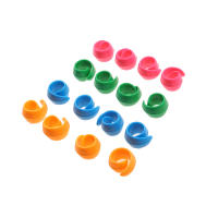 Anillos De Silicona Para Hileras 16/32PCS Portadores De Bobines De Hilo Colores Variados Herramientas De Costura Para DIY Y Manualidades - details 5