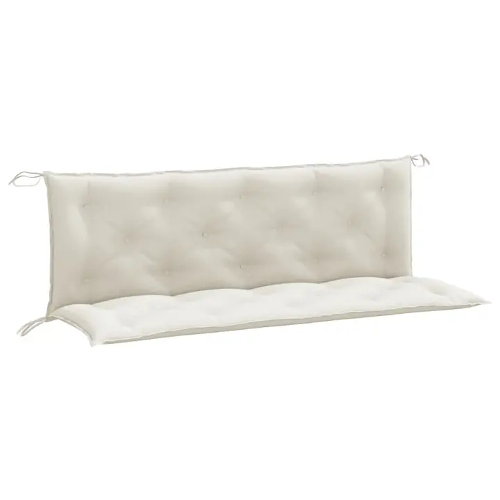 vidaXL Cojines banco jardín 2 uds tela 150x50x7 cm Color Antracita melange,  Gris claro melange,  Gris oscuro melange y mas Cojín Decorativo de Asiento Cojines de muebles de salon - 1