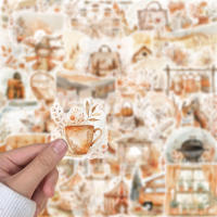 50PCS Pegatinas Creativas De Agua Alópate En Plástico PET Para DIY Funda De Teléfono Vaso Guitarra Impermeables Arte De Clip - details 2