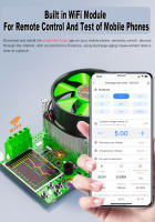 Testero De Batería Inteligente WiFi Tuya 18650 Medidor De Capacidad Con Detector De Resistencia Interna Y Monitoreo En Tiempo Real Por APP USB - details 1