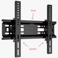 NAKLOE - Soporte tv - 15" hasta 42" - Soporte tv pared tv - Soporte tv pared - TV soporte  - Soporte tv plano con inclinacion 15 grados. - details 3