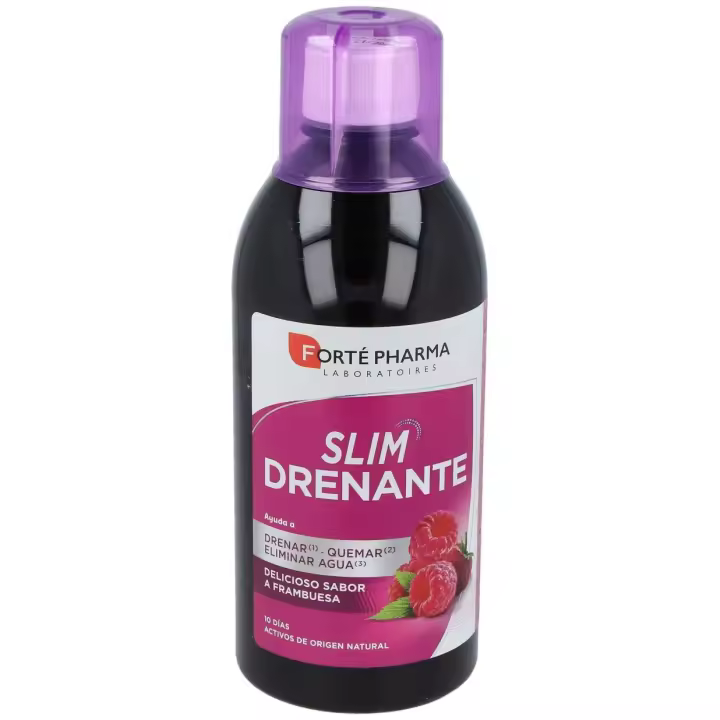 Forté Pharma Turboslim Drenante Sabor Frambuesa, 500 Ml - 1
