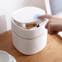 Bandeja De Despacho Miniatura De Plástico Para El Hogar Y La Oficina Recipiente De Basura Ecológico Para El Escritorio Y El Baño - details 1