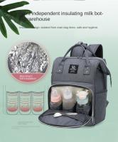 Bolsa Materna Para Bebé Con USB Y Portátil Gran Capacidad Impermeable Ligera Organizador Para Carrito De Compras Diáspers Bolsa De Mano Para Madres - details 5
