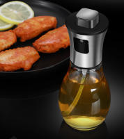 Olla de aceite Pulverizador de aceite para cocinar Botella de spray Barbacoa Freidora de aire multifunción Vidrio Olla de aceite de alta presión para hornear - details 24