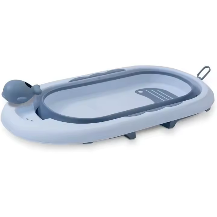 Bañera Bebé Plegable con Taza para Enjuague - Bañeras de viaje Inter Baby - 1