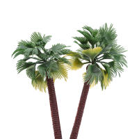 Modelo De Palmera Artificial En Plástico Para Escenario De Rainforest Hojas De Palma De Alta Calidad Figura Moderna Para Decoración - details 3